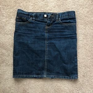 Medium Length Dark Jean Skirt💙